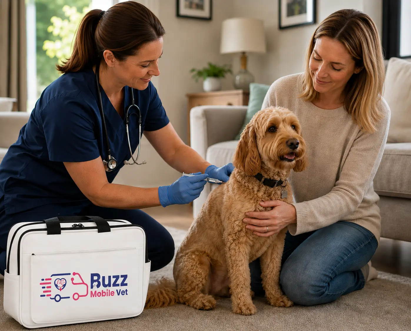 Mobile Vet Home Dog Vaccination