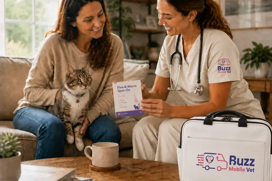 Flea and Worming Pet Dog Cat Home Visit